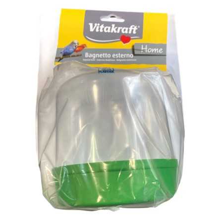 VITAKRAFT BAGNETTO ESTERNO PER GABBIA PER UCCELLI