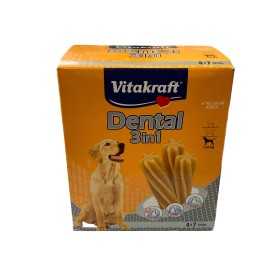 VITAKRAFT DENTAL BASTONCINI DENTALI PER CANI 3 IN 1MIS. M PZ. 4x7
