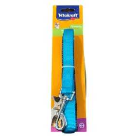 VITAKRAFT GUINZAGLIO PER CANI IN NYLON AZZURRO CM. 2x120 TAGLIA XS - S