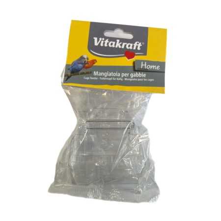 VITAKRAFT MANGIATOIA IN PLASTICA PER GABBIA PER UCCELLI
