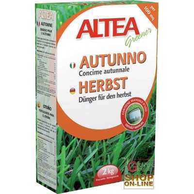 ALTEA AUTUMN GRANULAR FERTILIZER FOR AUTUMN APPLICATIONS ON