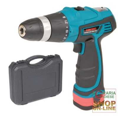CONCORD 10.8V LI-ION LITHIUM BATTERY DRILL MOD.FDL-30