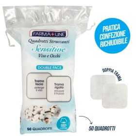 FARMALINE QUADROTTI STRUCCANTI DI COTONE PZ. 50