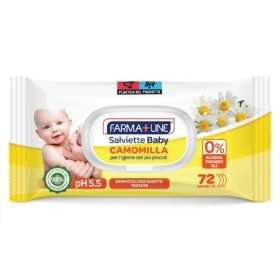 FARMALINE SALVIETTE CON POP UP ALLA CAMOMILLA PZ. 72