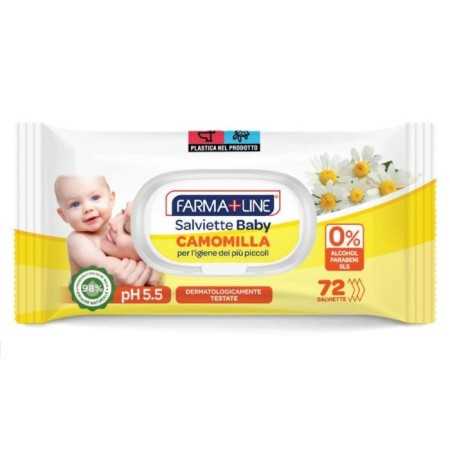 FARMALINE SALVIETTE CON POP UP ALLA CAMOMILLA PZ. 72
