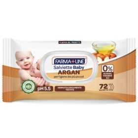 FARMALINE SALVIETTE PER L'IGIENE BABY ARGAN PZ. 72