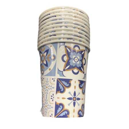 IRGE BICCHIERI DI CARTA MODELLO MAIOLICA CC. 250 PZ. 10