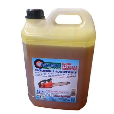 OLIO LUBRIFICANTE PER CATENE DI MOTOSEGHE TANICA DA LT. 5
