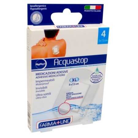 FARMALINE CEROTTI ACQUASTOP ALTA PROTEZIONE XL PZ. 4