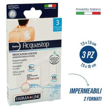 FARMALINE CEROTTI ACQUASTOP ALTA PROTEZIONE XXL PZ. 3