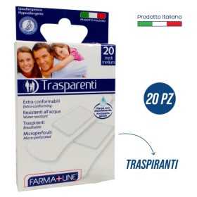 FARMALINE CEROTTI MEDI TRASPARENT CM. 7x2 PZ. 20