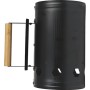 CIMINIERA ACCENDI CARBONELLA ACCIAIO VERNICIATO/LEGNO CM16 CM.