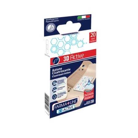 FARMALINE CEROTTI ACTIVE CICATRIZZANTI MEDI CM. 7x2 PZ. 20