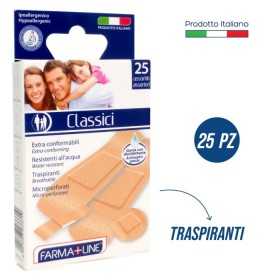 FARMALINE CEROTTI TRASPIRANTI ASSORTITI PZ. 25
