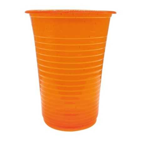 IRGE BICCHIERI DI PLASTICA ARANCIONE CC. 200 PZ. 50