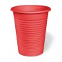 IRGE BICCHIERI DI PLASTICA ROSSO CC. 200 PZ. 50