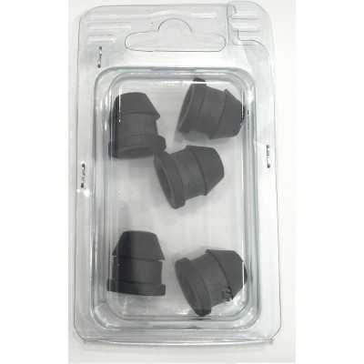 CONF. 5 CAPS WITH RUBBER DIAM. 10.5