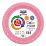 IRGE PIATTI DI PLASTICA PIANI ROSA PZ. 20