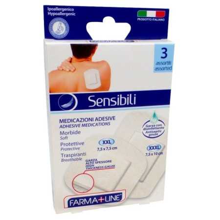 FARMALINE CEROTTI TNT DI ALTA PROTEZIONE ASSORTITI PZ. 3