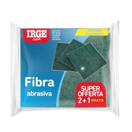 IRGE SPUGNA ABRASIVI IN FIBRA PULINET PZ. 3