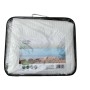 VELA RETE PARASOLE QUADRATA DI COLORE BIANCO MT. 3x3