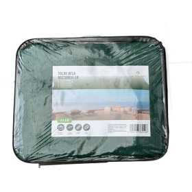 VELA RETE PARASOLE RETTANGOLARE DI COLORE VERDE 3x4