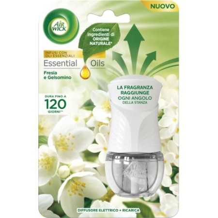 AIR WICK ESSENTIAL OILS DIFFUSORE ELETTRICO CON RICARICA FRESIA