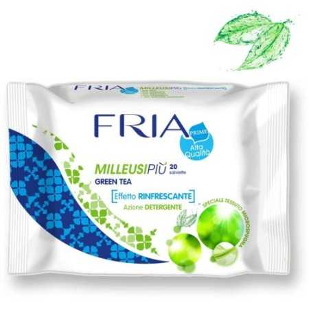 FRIA MILLEUSI PIU' SALVIETTE RINFRESCANTI 20 PEZZI