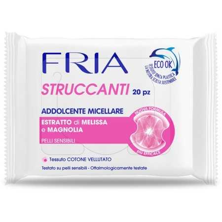 FRIA SALVIETTE STRUCCANTI ADDOLCENTE MICELLARE 20 PEZZI