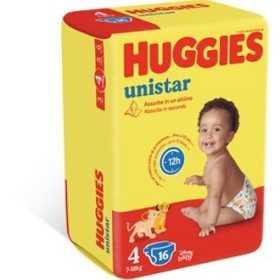 HUGGIES PANNOLINI UNISTAR 4 (7-18KG) 16