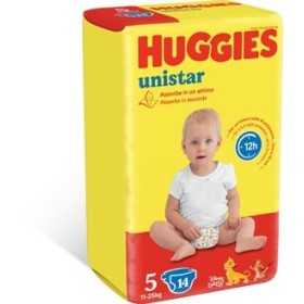 HUGGIES UNISTAR PANNOLINI 5 (11-25KG) 14