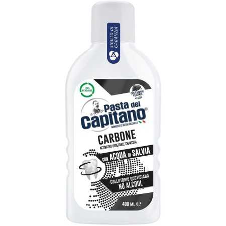 PASTA DEL CAPITANO COLLUTORIO PER GENGIVE DENTI CARBONE 400ML