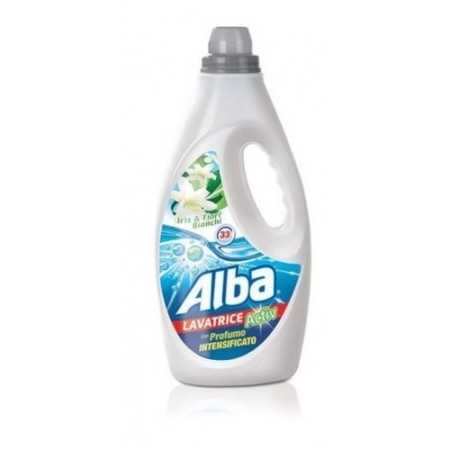 ALBA DETERSIVO LAVATRICE LIQUIDO IRIS&FIORI BIANCHI 33 LAVAGGI