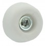 CONFEZIONE 8 SOTTOSEDIE CONO CON VITI MM. 30 BIANCO 
