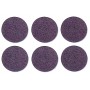 CONFEZIONE FELTRINI PER SEDIE MARRONE MM. 20 PZ. 12 