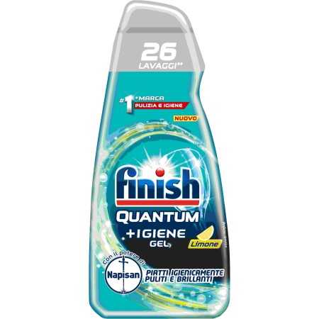 FINISH QUANTUM GEL LIMONE DETERGENTE PER LAVASTOVIGLIE 26