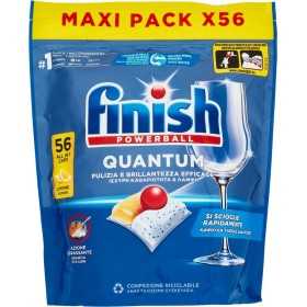FINISH QUANTUM XL DETERGENTE PER LAVASTIVIGLIE ALL IN 1 LEMON
