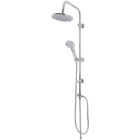 FERIDRAS COLONNA DOCCIA LINEA PLATINUM IN ACCIAIO CROMATO CM. 105