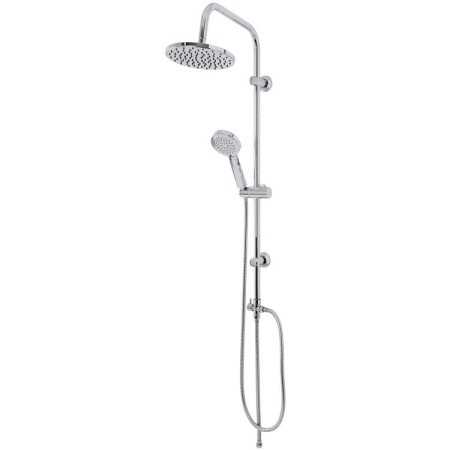 FERIDRAS COLONNA DOCCIA LINEA PLATINUM IN ACCIAIO CROMATO CM. 105