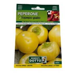 SEMI DI PEPERONE TOPEPO ROSSO GIALLO