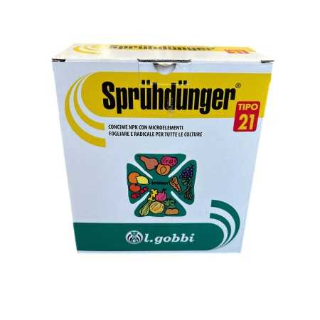 GOBBI SPRUHDUNGER TYPE 21 FOLIAR FERTILIZER NPK 21.19.18 KG. 1