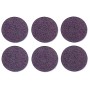 CONFEZIONE FELTRINI PER SEDIE MARRONE MM. 35x35 PZ. 3 