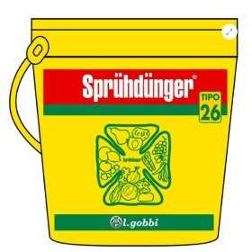 GOBBI SPRUHDUNGER TYPE 26 FOLIAR FERTILIZER NPK 15.28.20 WITH MICROELEMENTS GR. 100
