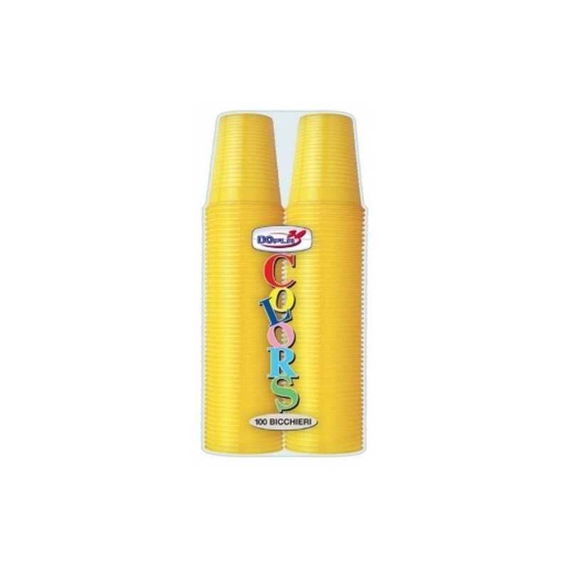 Kimmel Tazze Con Manico In Plastica 330 Ml – Set Da 3 – Gialle – Infrangibili Per Bambini E Picnic