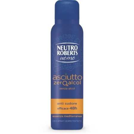 NEUTRO ROBERTS DEODORANTE UOMO ASCIUTTO ESSENZA MEDITERRANEA