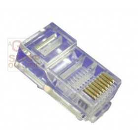 RJ 45 PLUG CONNECTOR CATEGORY 5 UTP PZ. 100