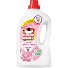 OMINO BIANCO DETERSIVO LAVATRICE LIQUIDO NINFEA ROSA 50 LAVAGGI