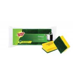 SCOTCH BRITE SPUGNA ABRASIVA SALVADITA CLASSIC 3 PEZZI