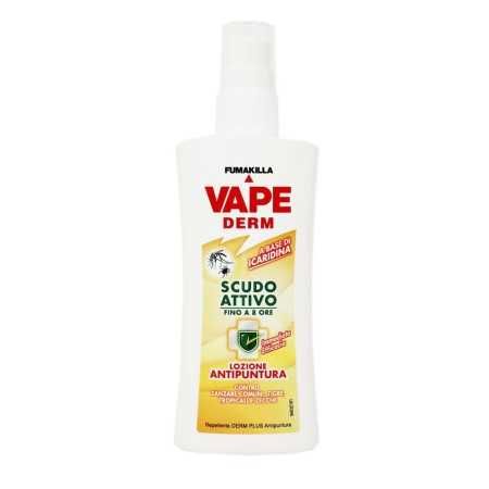 VAPE DERM REPELLENTE ANTIPUNTURA SCUDO ATTIVO LOZIONE 100 ML