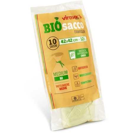 VIROSAC SACCHETTI UMIDO CM. 42x42 PZ. 10 CON LEGACCI
